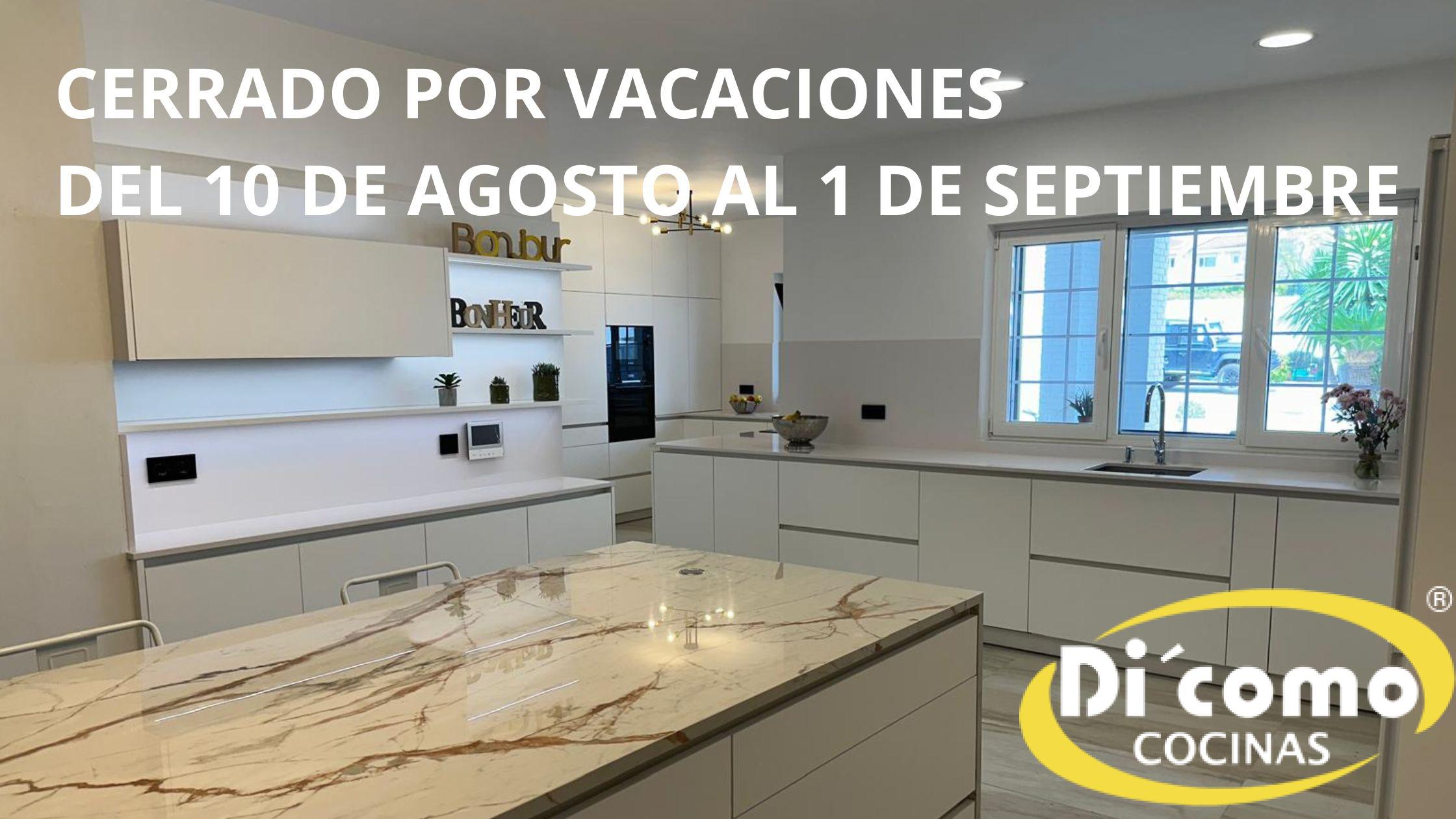 Aviso de Cierre por Vacaciones